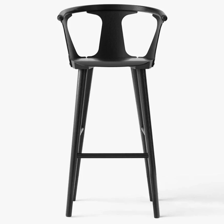 In Between Bar Chair SK9 Black Lacquered Oak