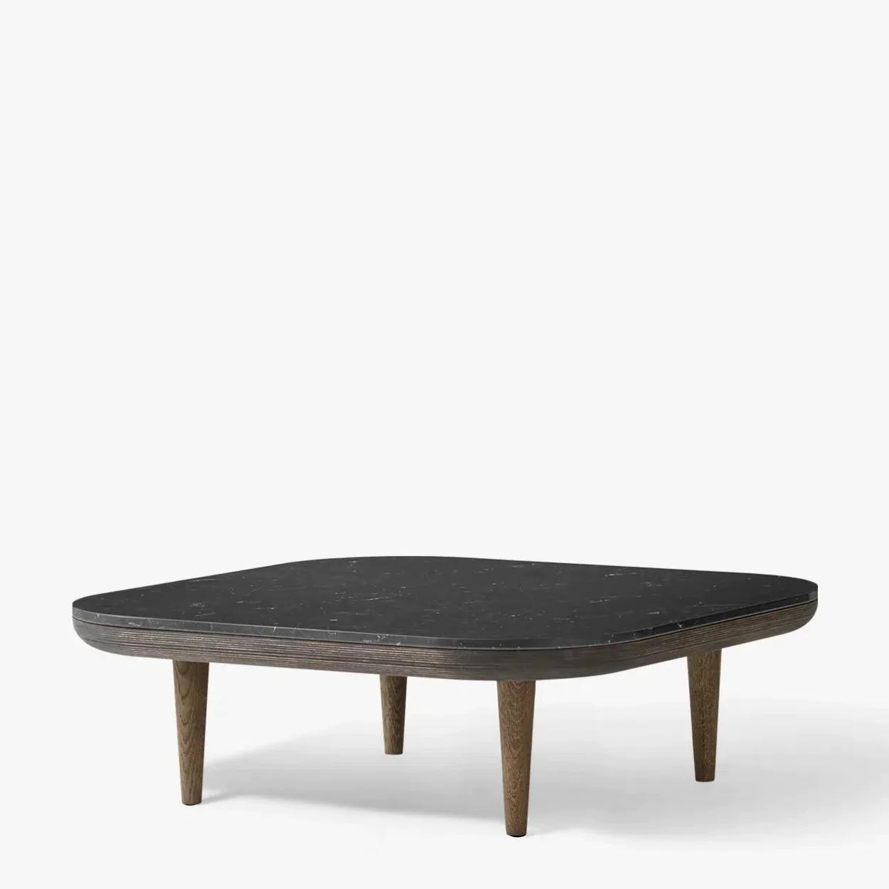 Fly Table SC4 Smoked Oiled Oak Nero Marquina